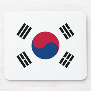 Vlag van Zuid-Korea Muismat
