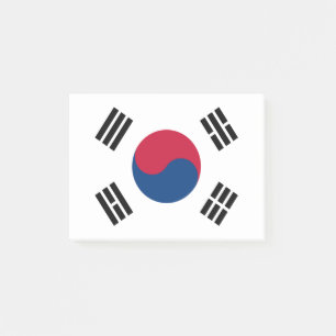 Vlag van Zuid-Korea Post-it® Notes