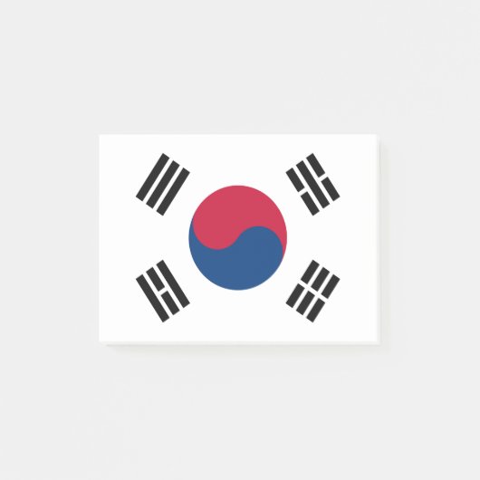 Vlag van Zuid-Korea Post-it® Notes (Voorkant)