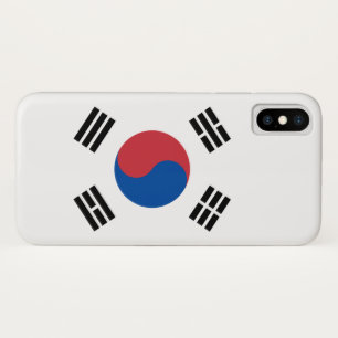 Vlag van Zuid-Korea (ROK) iPhone X Hoesje