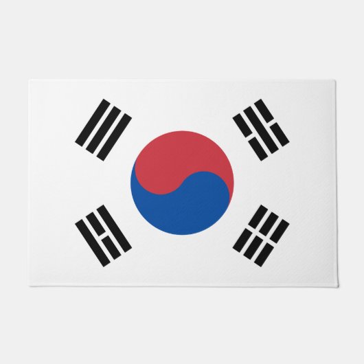 Vlag van Zuid-Korea (ROK) Deurmat (Voorkant)