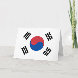 Vlag van Zuid-Korea (ROK) Kaart