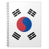 Vlag van Zuid-Korea (ROK) Notitieboek (Voorkant)