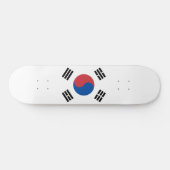 Vlag van Zuid-Korea (ROK) Skateboard (Horizontaal)