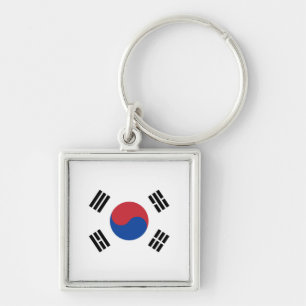 Vlag van Zuid-Korea Sleutelhanger