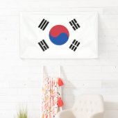 Vlag van Zuid-Korea Spandoek (Insitu)