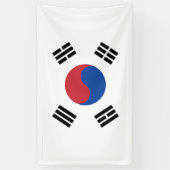 Vlag van Zuid-Korea Spandoek (Verticaal)