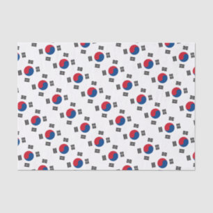Vlag van Zuid-Korea Tissuepapier
