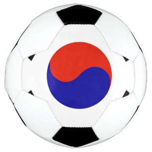 Vlag van Zuid-Korea Voetbal