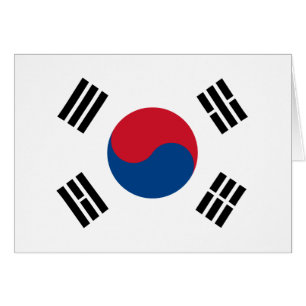 vlag van Zuid-Korea - Yin Yang