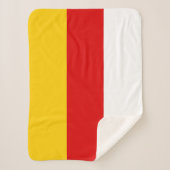 Vlag van Zuid-Ossetië Sherpa Deken (Voorkant)