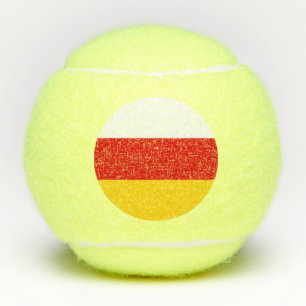 Vlag van Zuid-Ossetië Tennisballen