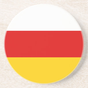 Vlag van Zuid-Ossetië Zandsteen Onderzetter