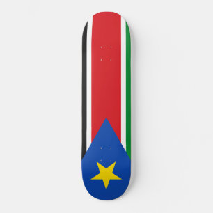 Vlag van Zuid-Sudan (Afrika) Skateboard