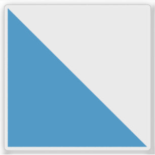 Vlag van Zürich (Zürich) Sticker