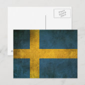 vlag van Zweden Briefkaart (Voorkant / Achterkant)