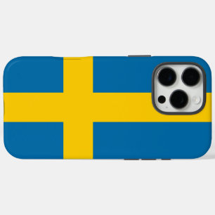 Vlag van Zweden iPhone 16 Pro Max Hoesje