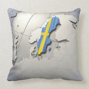 Vlag van Zweden Kussen