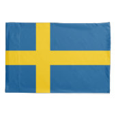Vlag van Zweden Kussensloop (Achterkant)