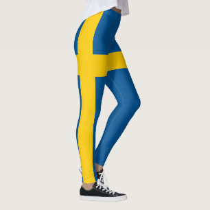 Vlag van Zweden Leggings