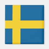 Vlag van Zweden Magneet (Voorkant)