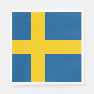 Vlag van Zweden Servet