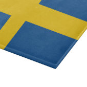 Vlag van Zweden Snijplank (Hoek)