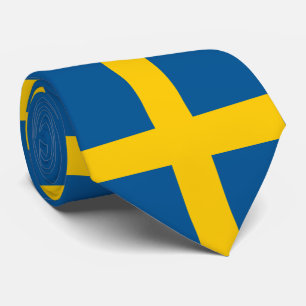 Vlag van Zweden Stropdas
