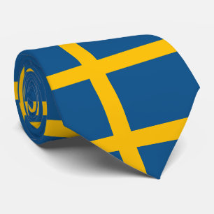Vlag van Zweden Stropdas