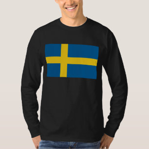 Vlag van Zweden T-shirt