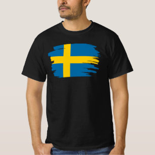 Vlag van Zweden T-shirt