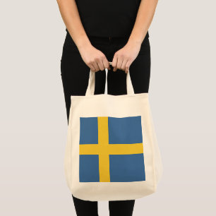 Vlag van Zweden Tote Bag