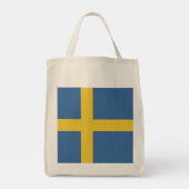 Vlag van Zweden Tote Bag (Achterkant)