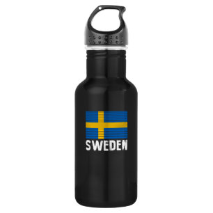 Vlag van Zweden Waterfles