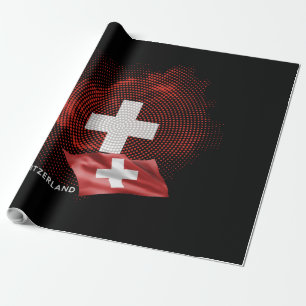 Vlag van Zwitserland Cadeaupapier
