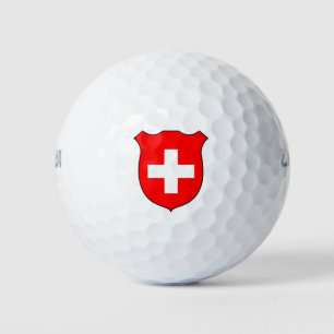 Vlag van Zwitserland Grand Patriotic Golfballen