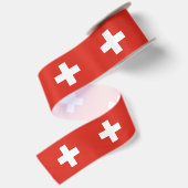Vlag van Zwitserland Lint (Achterkant)