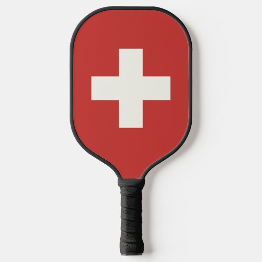 Vlag van Zwitserland Pickleball Paddle (Voorkant)
