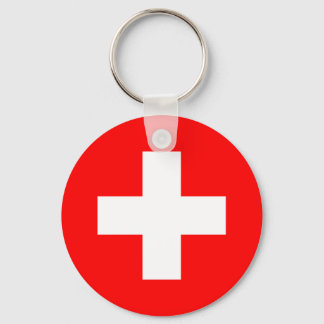 Vlag van Zwitserland Sleutelhanger