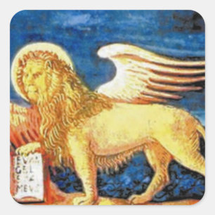Vlag Veneto (Italië) Vierkante Sticker