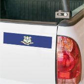 Vlag verbindingsstaat bumpersticker (Op Truck)