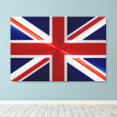 Vlag Verenigd Koninkrijk Canvas Afdruk (Insitu (Houten vloer))