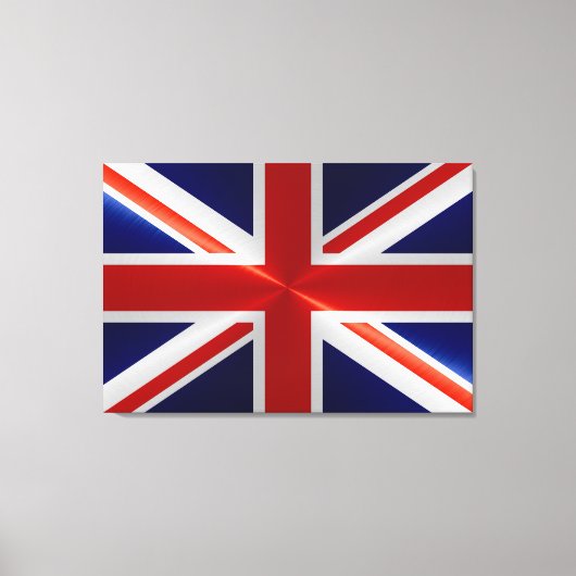 Vlag Verenigd Koninkrijk Canvas Afdruk (Voorkant)