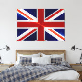 Vlag Verenigd Koninkrijk Canvas Afdruk (Insitu (Slaapkamer))