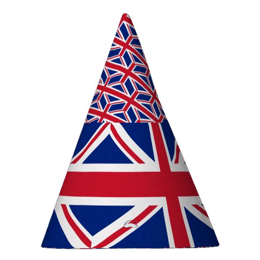 Vlag Verenigd Koninkrijk Feesthoedjes (Rechts)