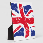 vlag Verenigd Koninkrijk Fotoplaat (Zijkant)