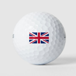 Vlag Verenigd Koninkrijk Golfballen