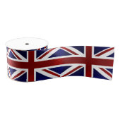Vlag Verenigd Koninkrijk Grosgrain Lint (Spoel)