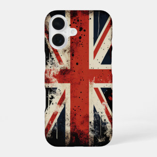 vlag Verenigd Koninkrijk iPhone 16 Hoesje