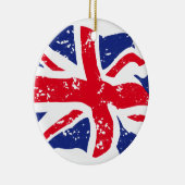 vlag Verenigd Koninkrijk Keramisch Ornament (Rechts)